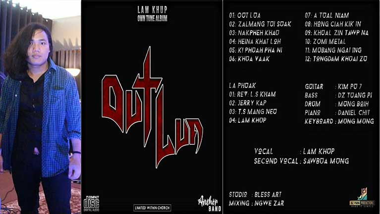 Lam Khup ii “Out Lua” CD Album thak ki hawmkhiading